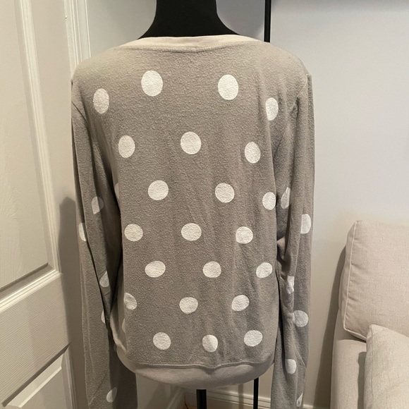 Wildfox Basic Pullover Crewneck Sweatshirt S - Picture 6 of 7